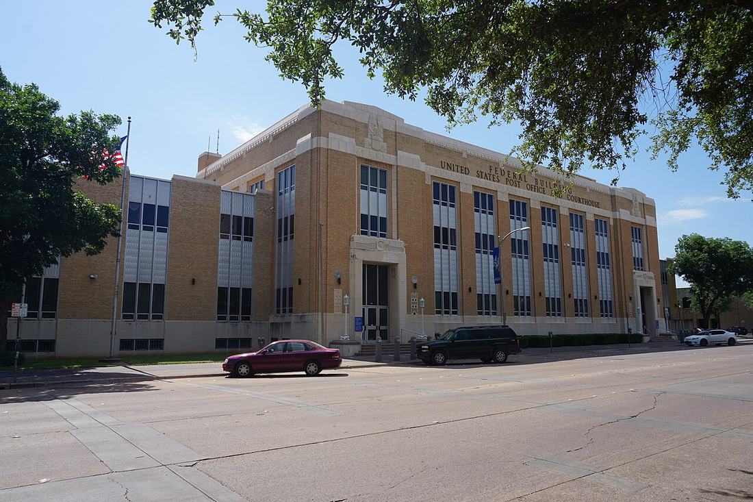 Abilene June 2019 07 (Federal Building, United States Post Office and Courthouse)